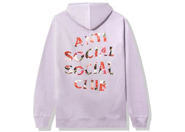 Anti Social Social Club Bed Hoodie Lavender