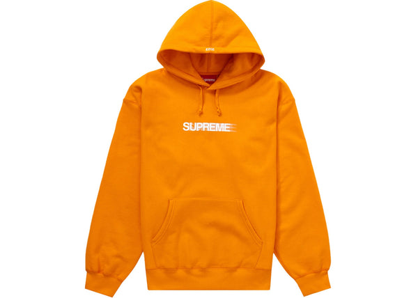Supreme Motion Logo Hooded Sweatshirt (SS23) Orange